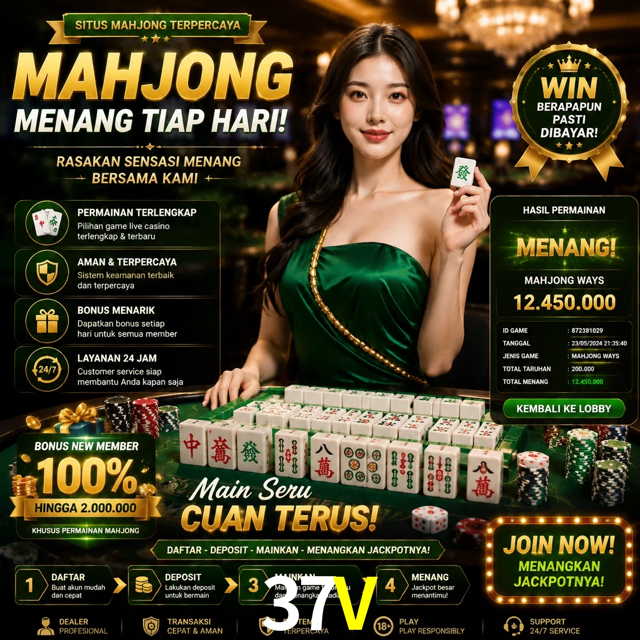 Cashback VIP 37V - reembolso semanal